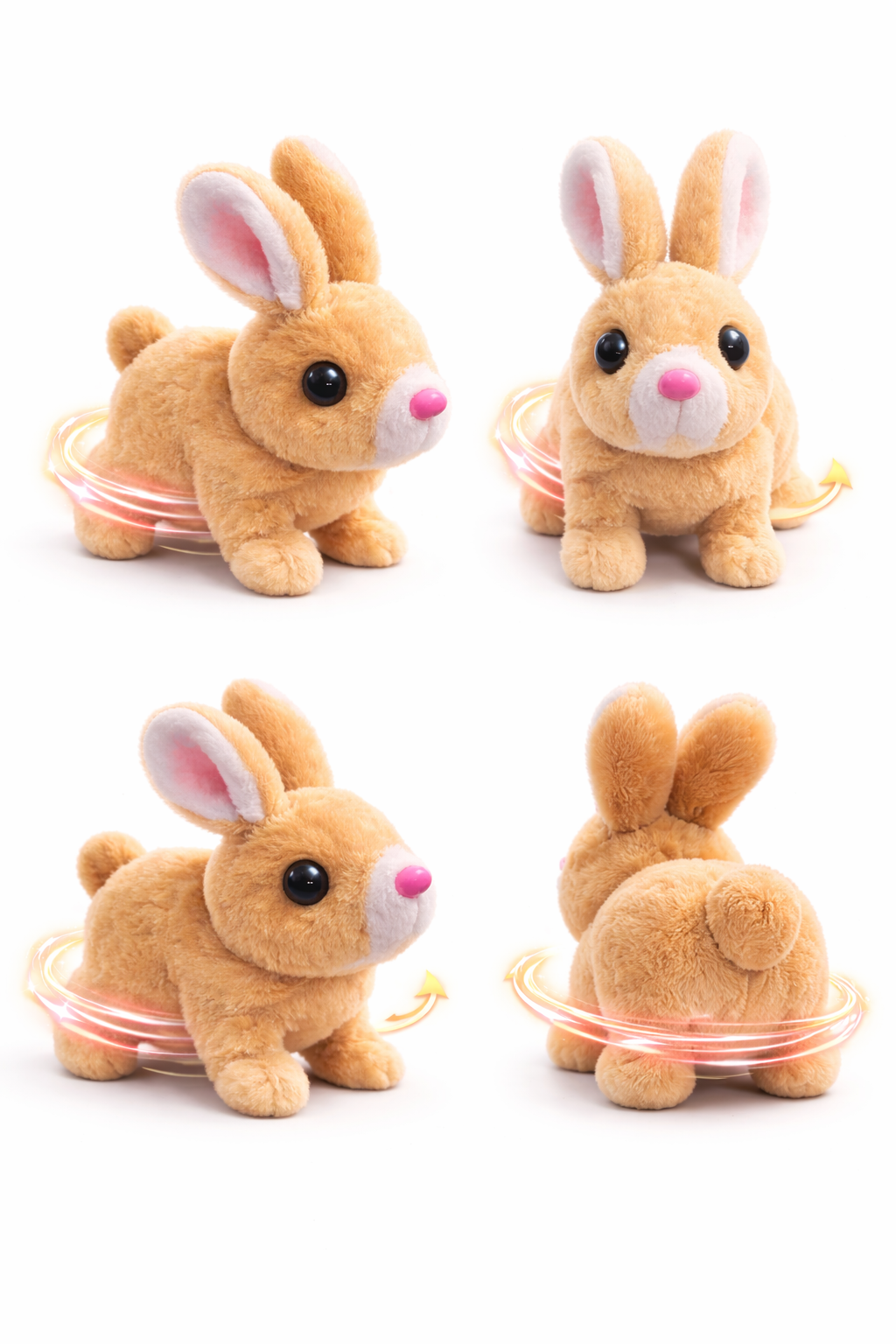 Pet Animal Rabbit (Brown).