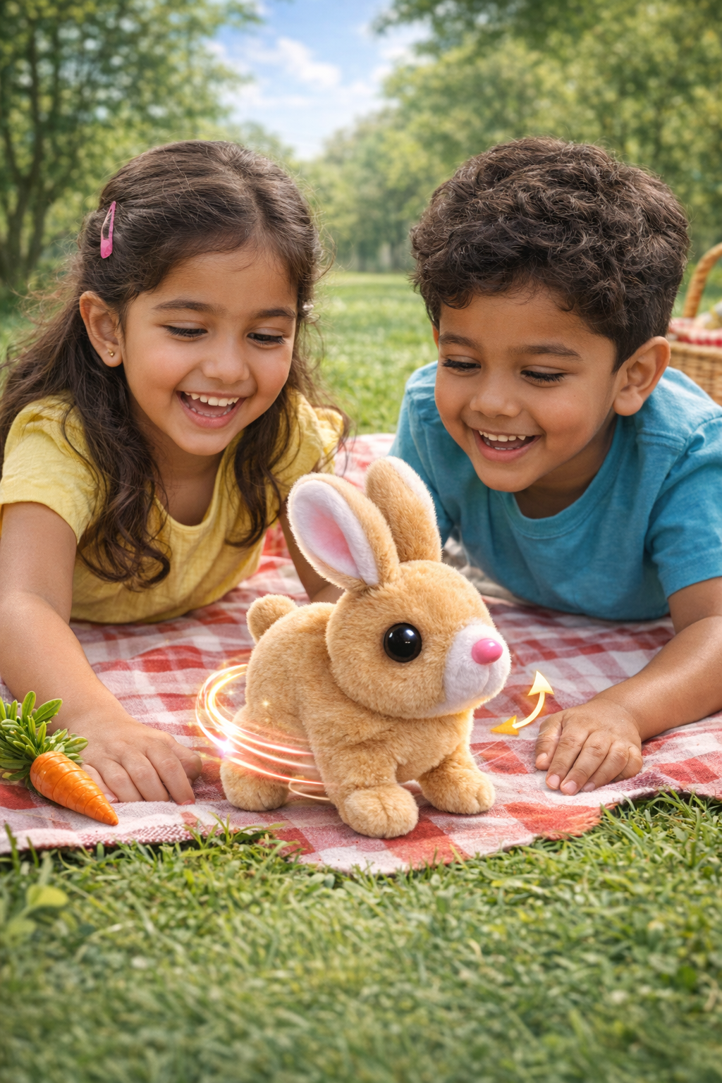 Pet Animal Rabbit (Brown).