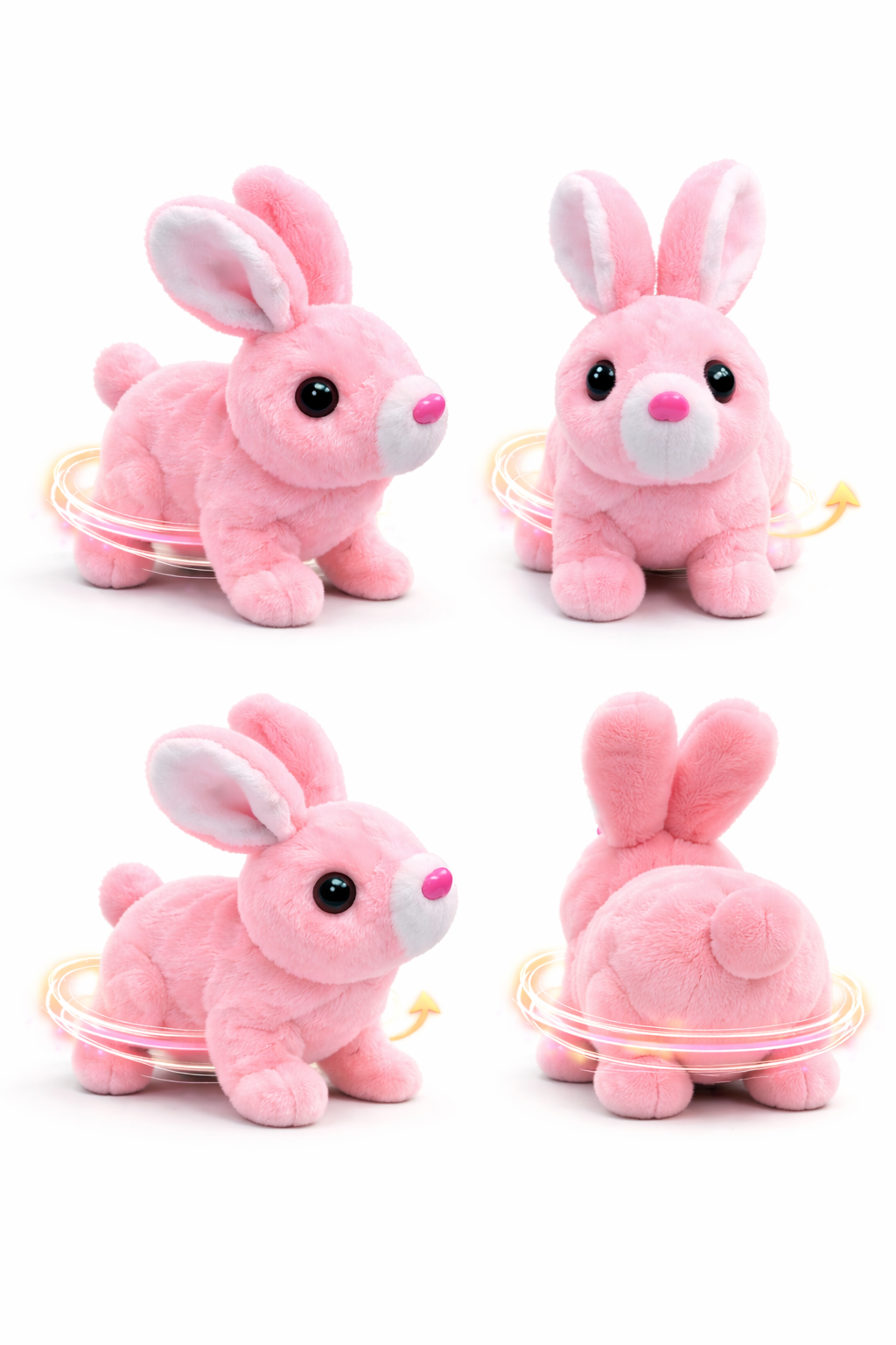 Pet Animal Rabbit (Pink).