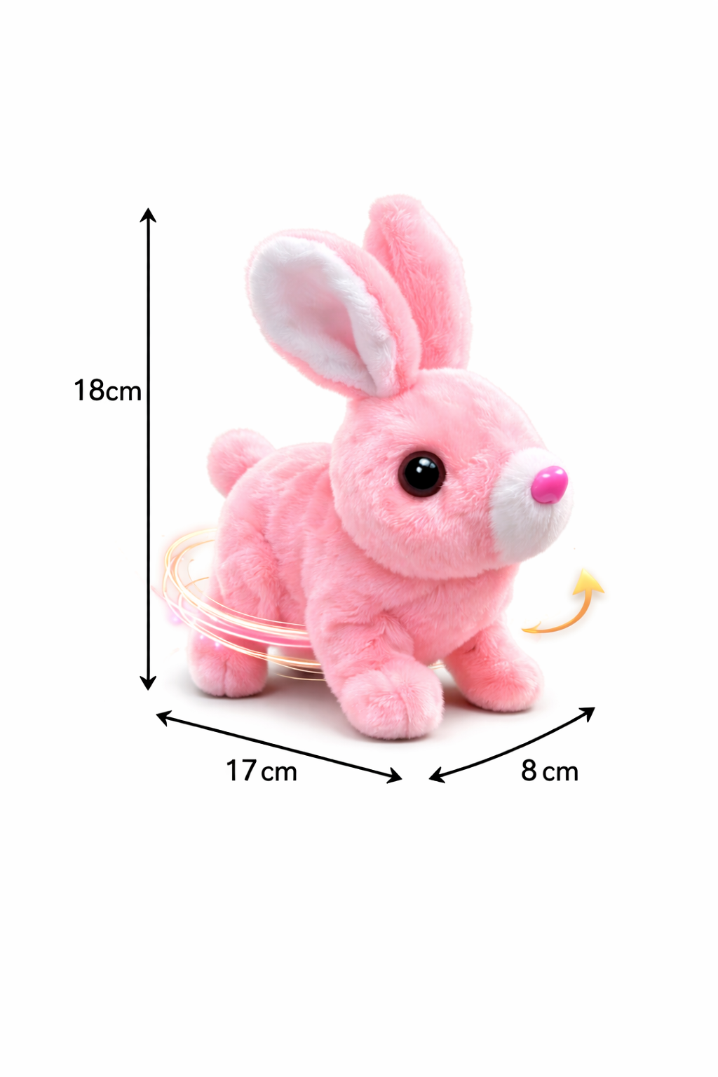 Pet Animal Rabbit (Pink).
