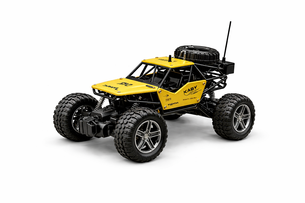 Remote Control Rock Crawler Gold with Smoke Function.