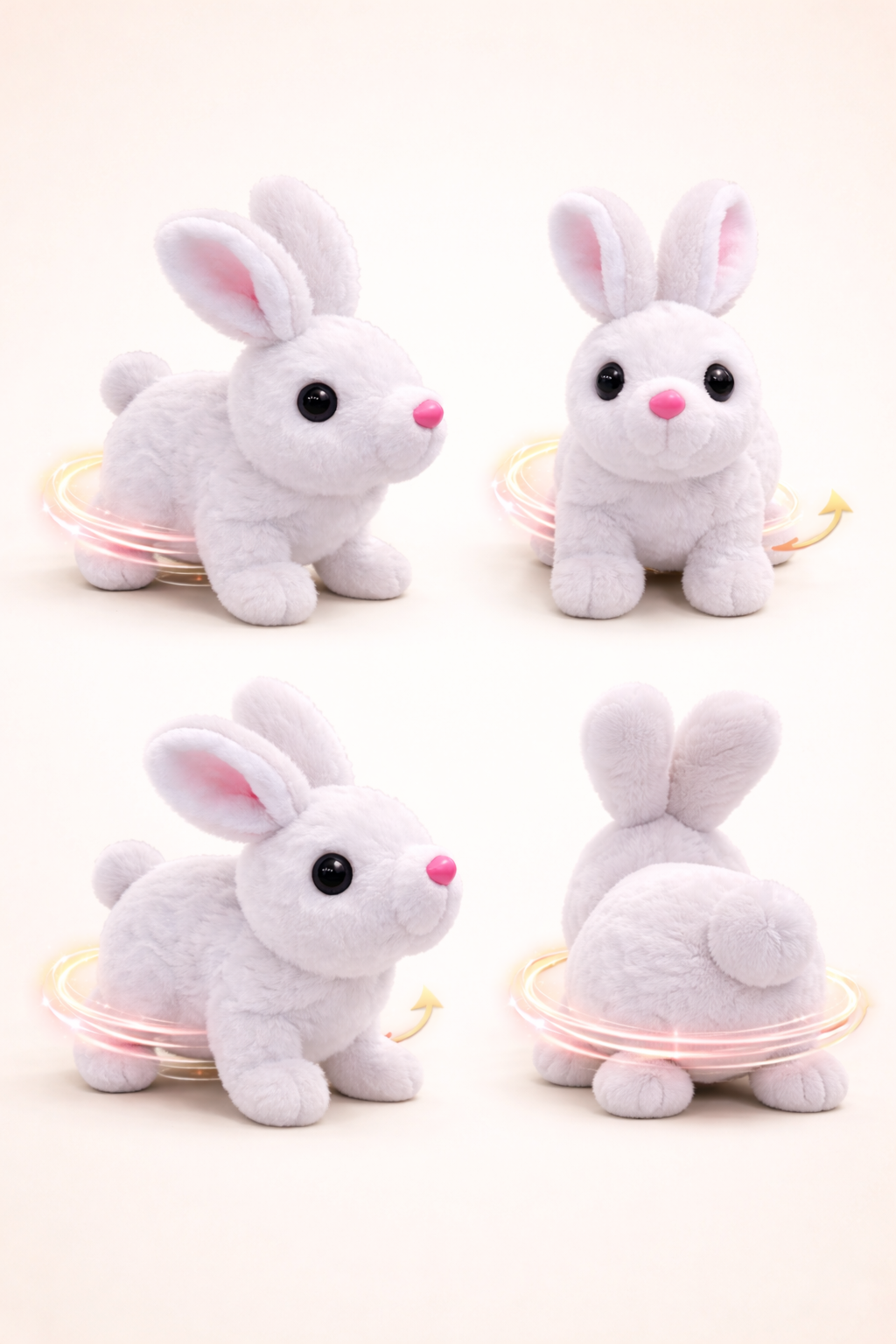 Pet Animal Rabbit (White)