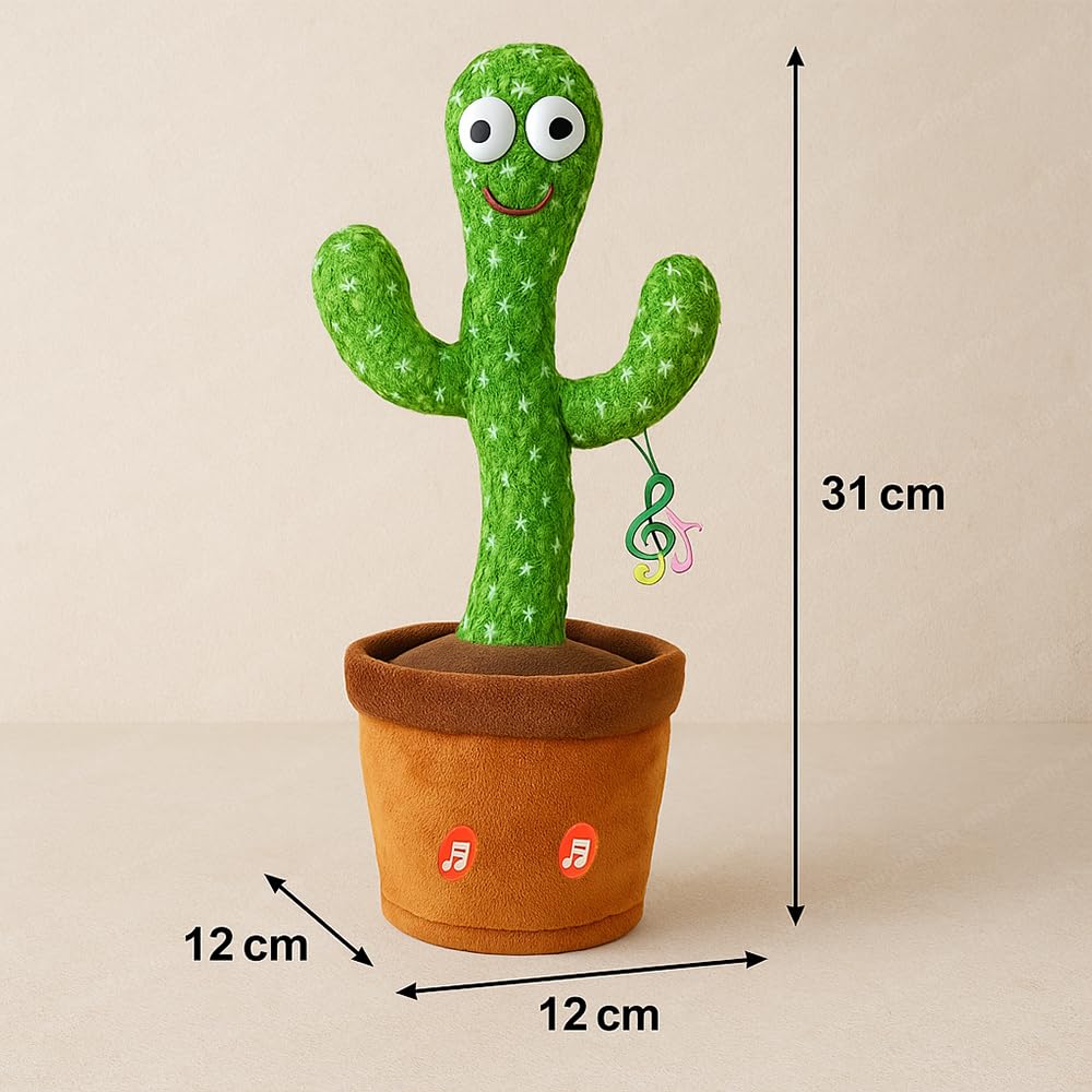 Dancing Cactus Toy with Music & Talking