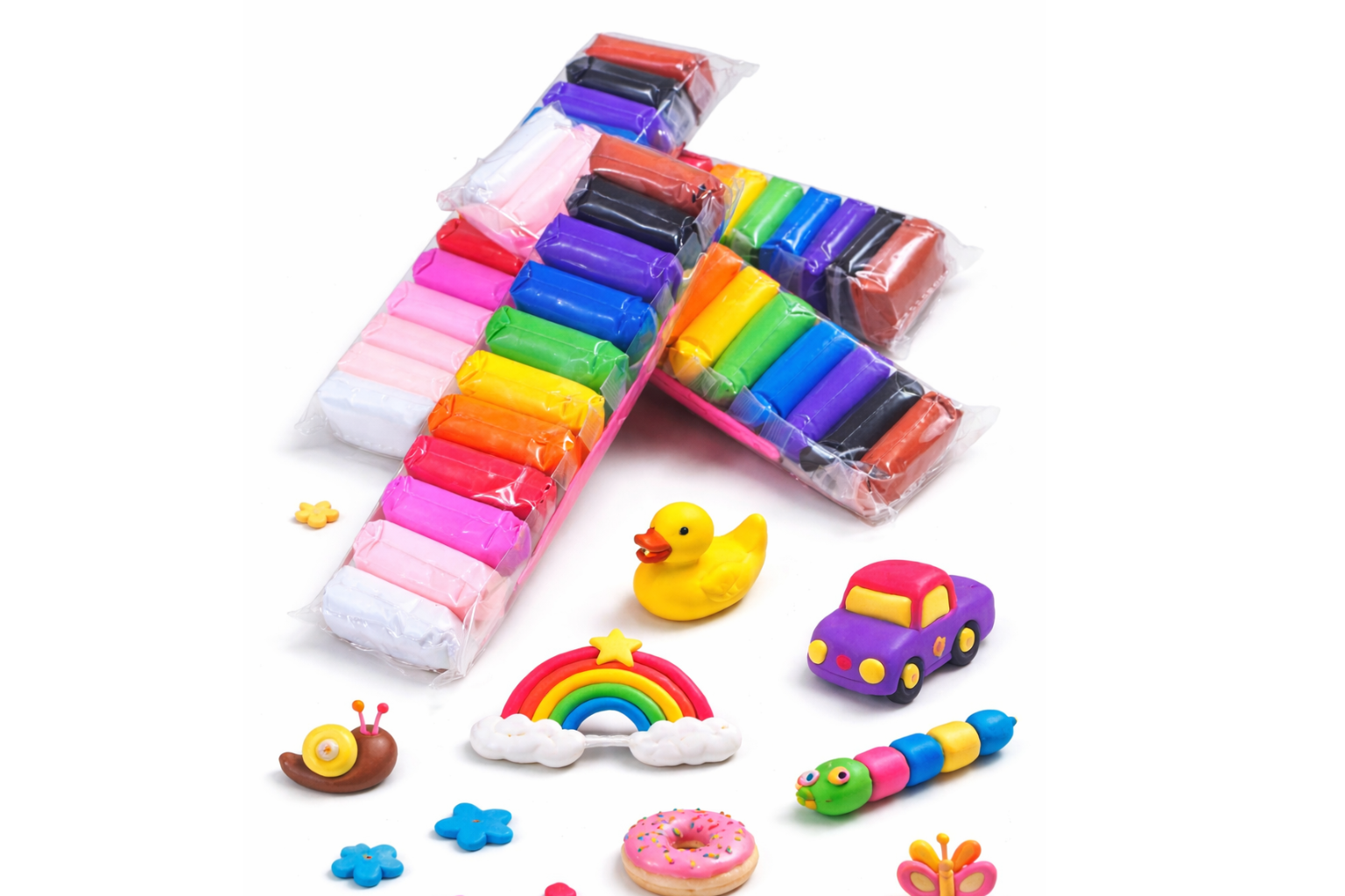 Air Clay for Kids | Pack of 2 sets.