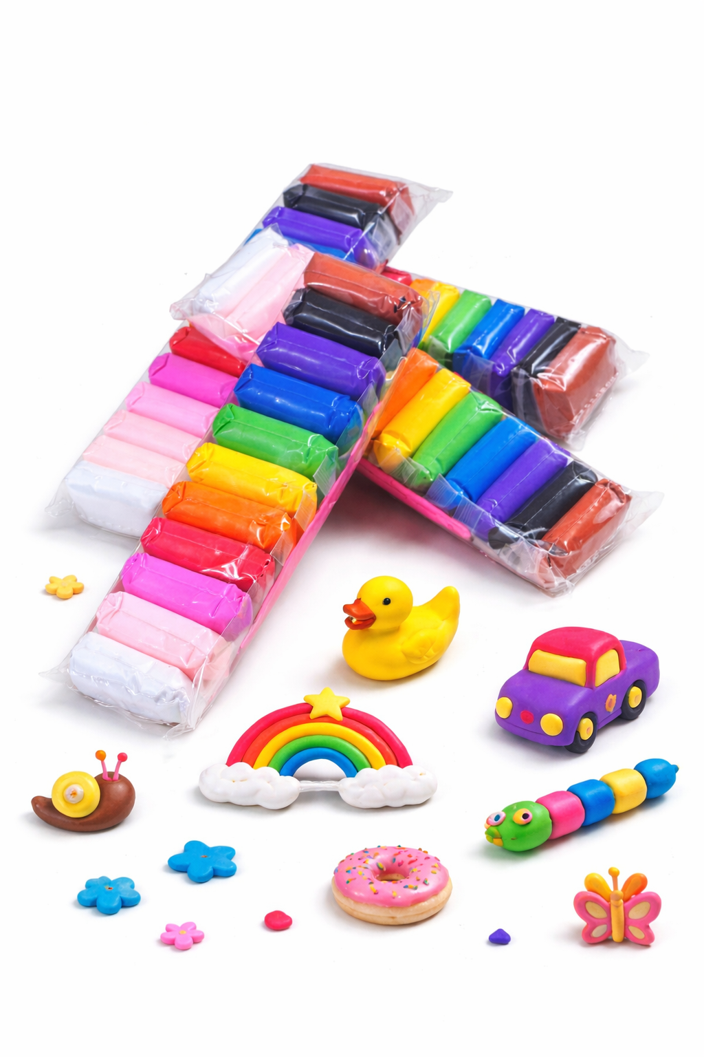 Air Clay for Kids | Pack of 2 sets.
