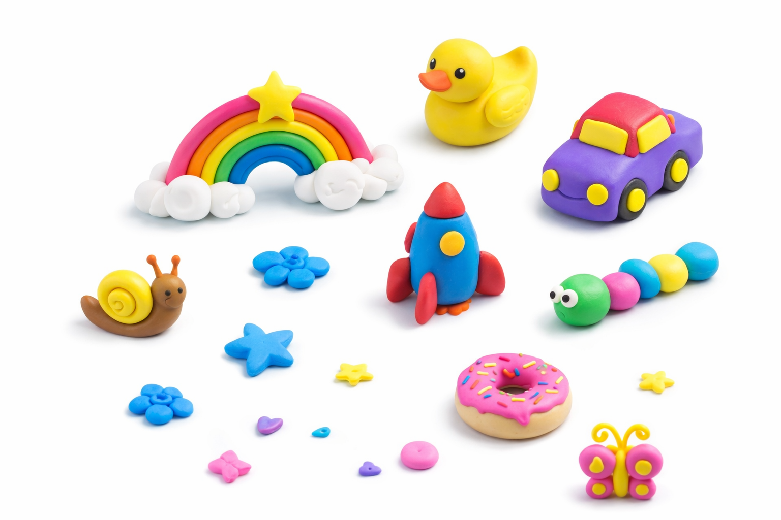 Air Clay for Kids | Pack of 2 sets.